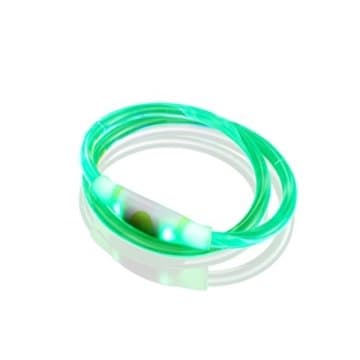 Auraglow Superhelles, leuchtendes LED Hundehalsband