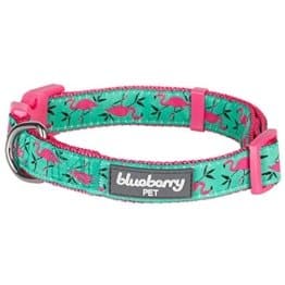Blueberry Pet Hundehalsband in der Farbe Pink Flamingo