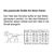 Geschirr für kleine Hunde im 3D Design, Größe XXS, schwarz