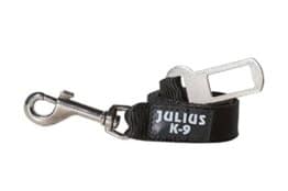 Julius K9 16SGA-2 Sicherheitsgurtadapter für Hunde über 25Kg, schwarz