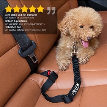  Premium Auto Hundegurt für Sicherheitsgeschirr